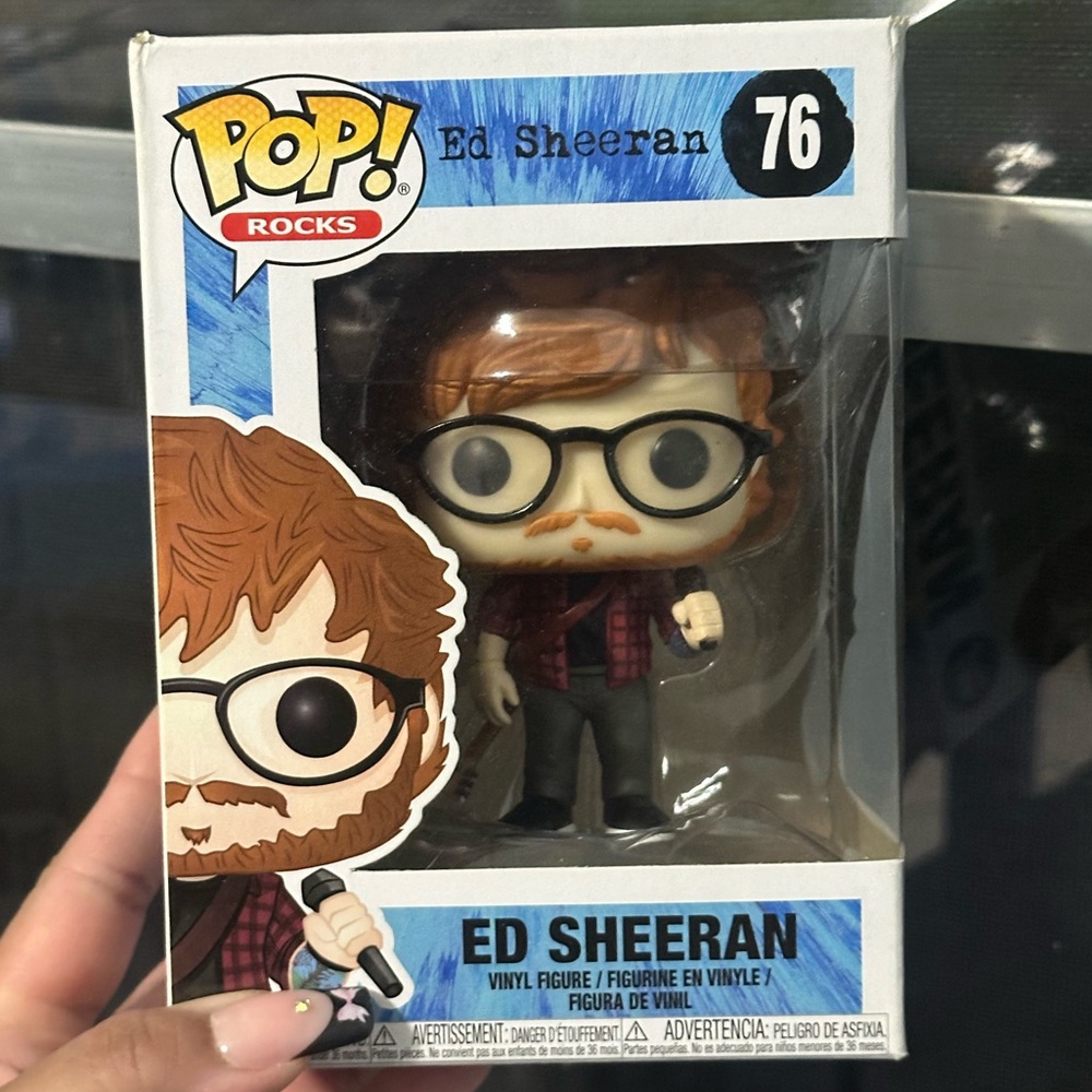 Funko Pop! Vinyl: Rocks Vinyl: Ed Sheeran #76 Vaulted
